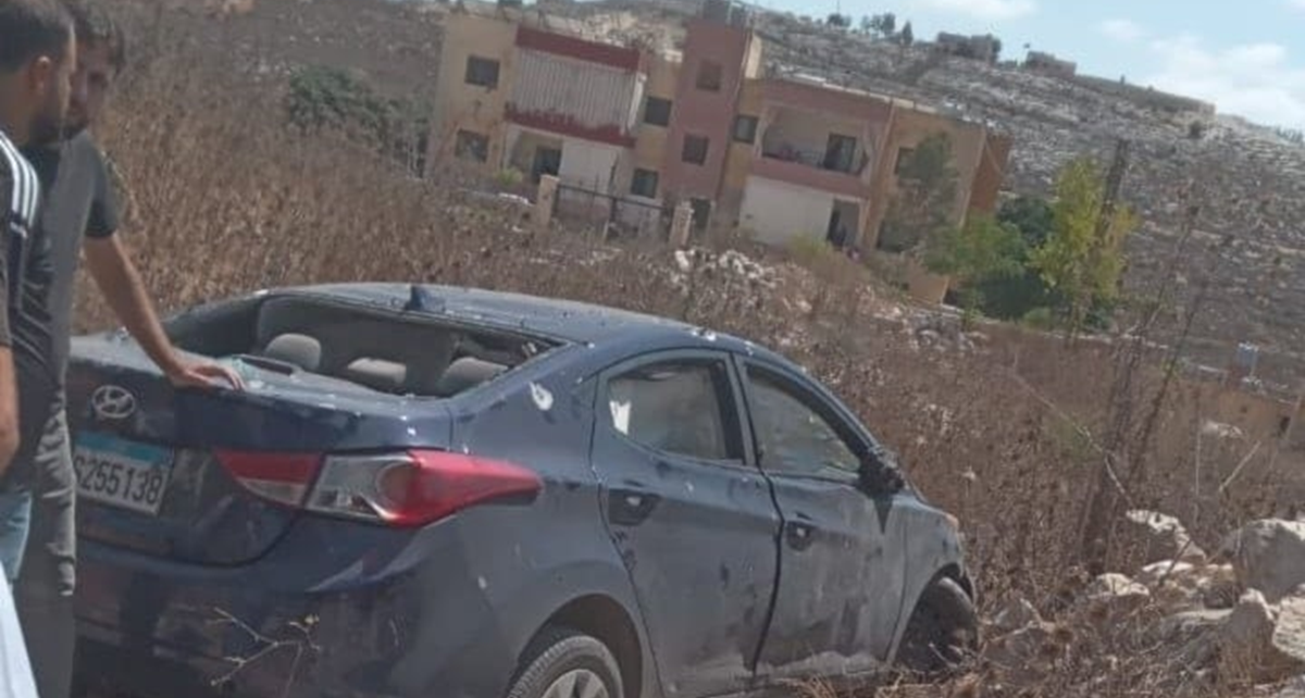 شهيد في عدوان اسرائيلي استهدف سيارة جنوبي لبنان